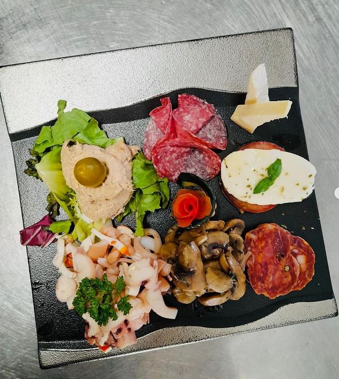 Spezialitaeten im Ristorante Pappagone Spezialitaeten im Ristorante Pappagone